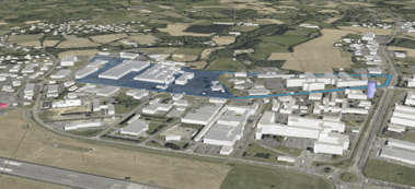 Le site Alcatel à Lannion