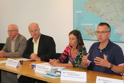 Signature de la convention entre l'EPF Bretagne et le Conservatoire du littoral