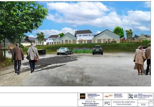 Querrien (29): transformer une friche en logements pour personnes âgées